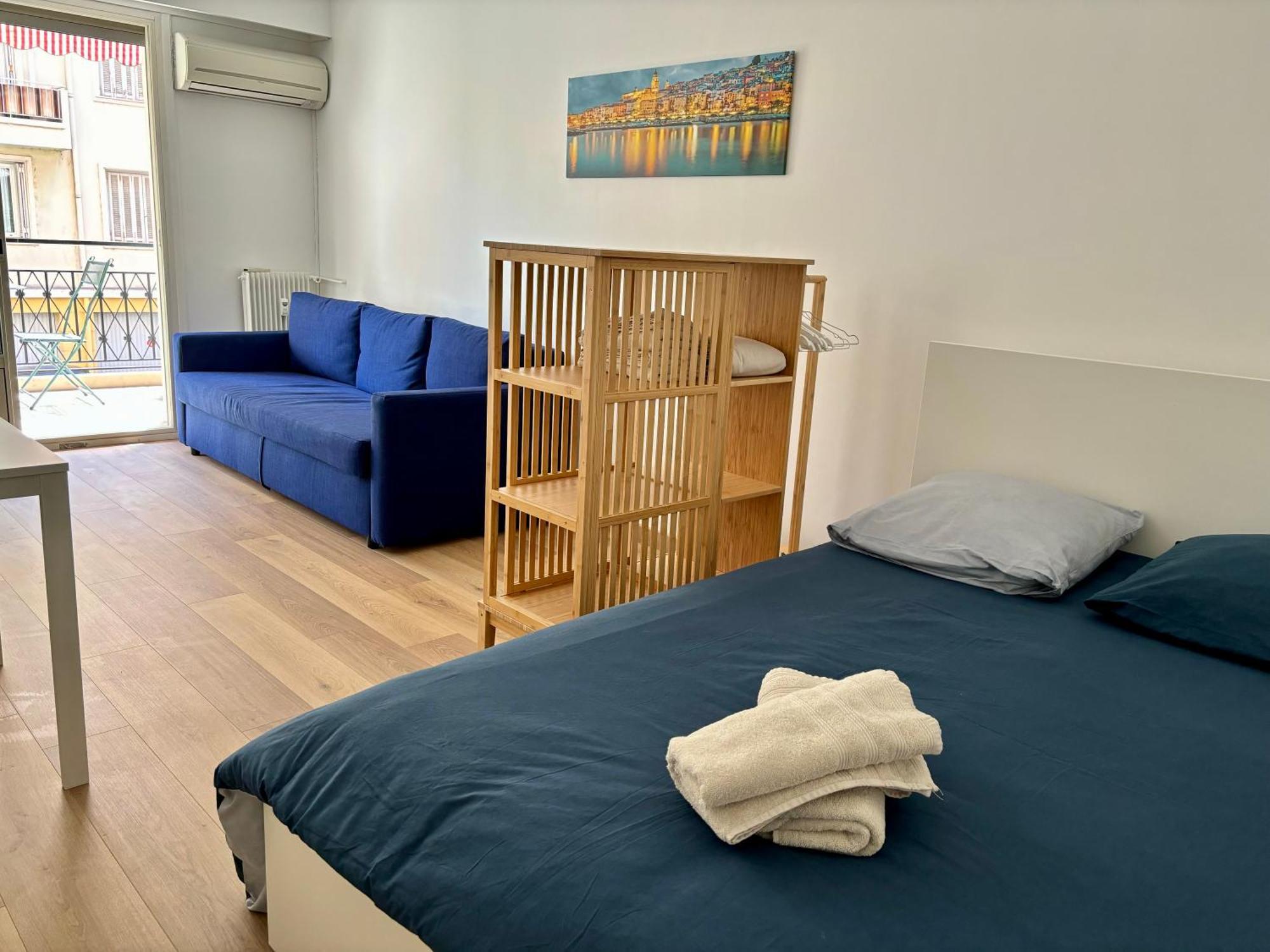 Studio 2 Etoiles A Menton Pour 4 Personnes Exterior foto